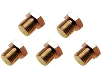 BGS technic Zátky - výpustné šrouby olejových van M13x1,5 mm, sada 5 ks - BGS 126-SM13 Rozměry: M15x1,5 mm
