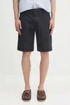Bavlněné šortky Paul Smith pánské, tmavomodrá barva, M1R-108S-P02630