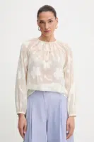 Halenka Liu Jo dámská, béžová barva, vzorovaná, WA5322.T4304