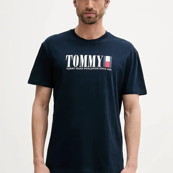 Bavlněné tričko Tommy Jeans
