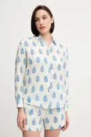 Lněná košile MC2 Saint Barth