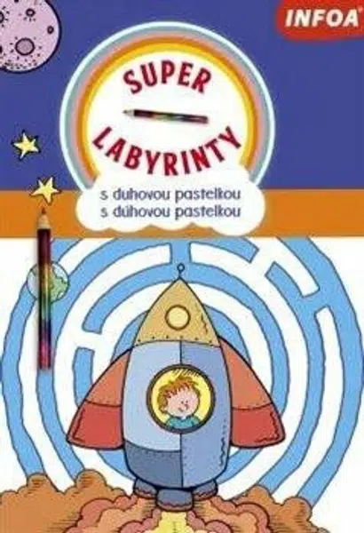 Super labyrinty s duhovou pastelkou