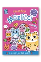 Kuliočko Mazlíčci  20 reliéfních samolepek  Connie Isaacs, Bethany Carr - Connie Isaacs, Betheny Carr