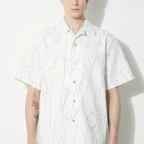 Košile Han Kjøbenhavn pánská, bílá barva, relaxed, M-133651