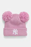 Dětská čepice New Era NEW YORK YANKEES růžová barva, 60565308
