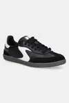 Kožené sneakers boty Skechers HOTSHOT černá barva, 185232