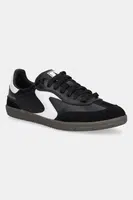 Kožené sneakers boty Skechers HOTSHOT černá barva, 185232