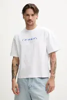 Bavlněné tričko Karl Kani bílá barva, s potiskem, 60300356
