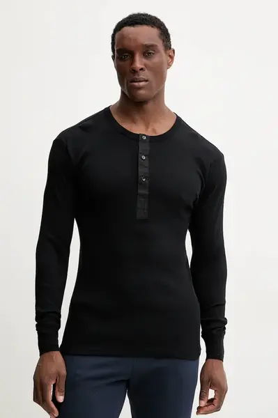 Bavlněné lounge tričko s dlouhým rukávem Resteröds ORIGINAL bedstefartroje GOTS