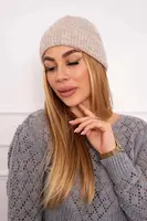 Kesi Tenká čepice Oliwia K252 světle béžová