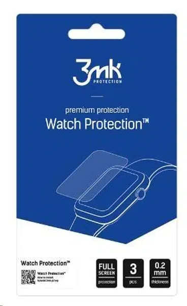 Hybridní sklo 3mk Watch Protection FlexibleGlass pro Garmin Instinct 3 Tactical Edition 50mm (3ks)