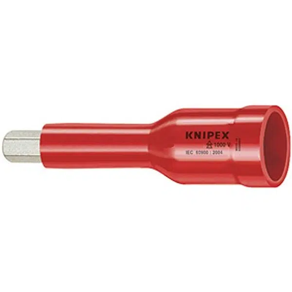 Hlavice zástrčná 1/2", Imbus (šestihran), izolovaná 1000V, 8 mm - KNIPEX 98 49 08