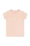 Tričko Konges Sløjd MINNIE TEE GOTS růžová barva, KS103151