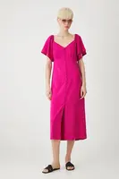 Šaty s příměsí lnu Medicine