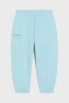 Kalhoty Pangaia KIDS' 365 MIDWEIGHT TRACK PANTS modrá barva, 10000280