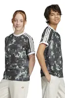 Dětské tričko adidas Originals zelená barva, JZ9939