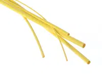 MDtools Bužírka - hadička smršťovací 6,4/3,2 mm, délka 1 m, polyetylen - žlutá Velikost: 3.2/1.6 mm