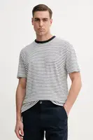 Tričko s příměsí lnu BOSS