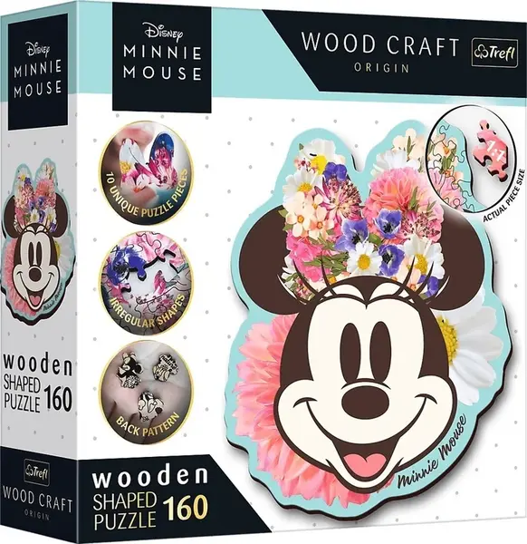 Wood Craft Origin puzzle Stylová Minnie 160 dílků