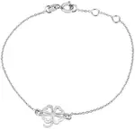 Silvego Stříbrný náramek Čtyřlístek ZTJB120680