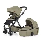 PETITE&MARS Kočárek kombinovaný ICON 2v1 Mossy Green LITE AIR