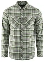 Grundéns košile dungeness seawool flannel shirt grass - m