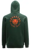 Grundéns mikina displacement dwr hoodie kraken deep forest - m