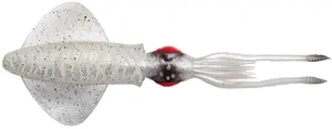 Savage gear 3d swim squid sinking white glow cuttlefish - 3 ks 12,5 cm 11 g