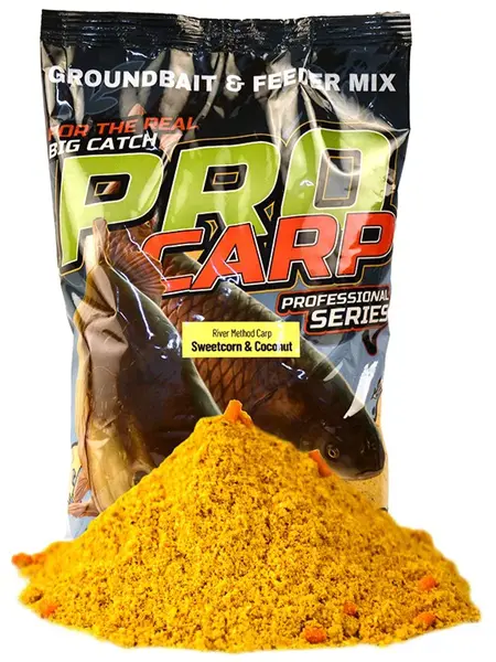 Benzar mix krmítková směs pro carp 1 kg - river method - sladká kukuřice kokos