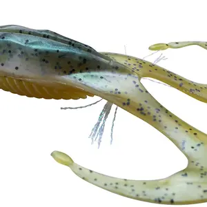 Gunki gumová nástraha bull frog wild frog 2 ks 10 cm