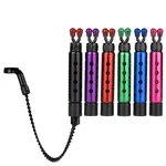 Garda řetízkový bobbin black metal - hot pink