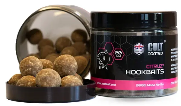 Nash boilie signal coated hookbaits citruz - 20 mm 20 ks