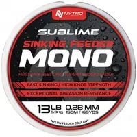Nytro vlasec sublime sinking feeder mono 150 m - 0,18 mm 1,8 kg