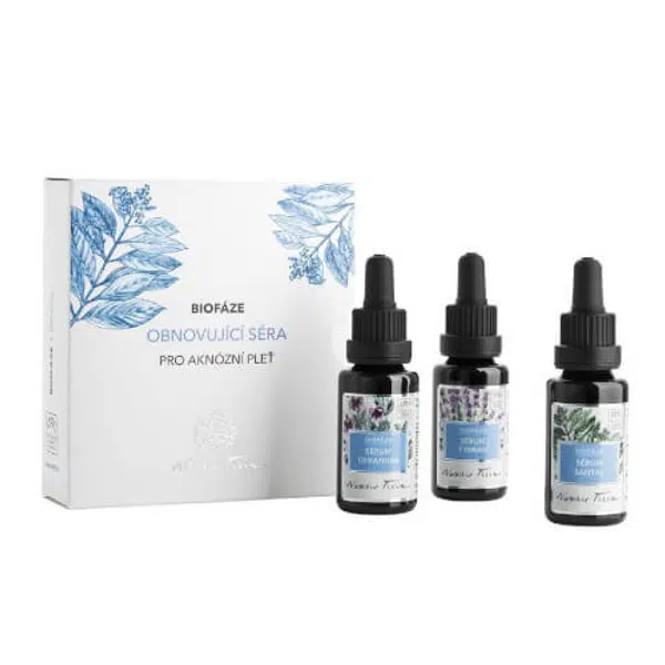 Nobilis Tilia Biofáze Obnovující séra Santal 3 x 20 ml