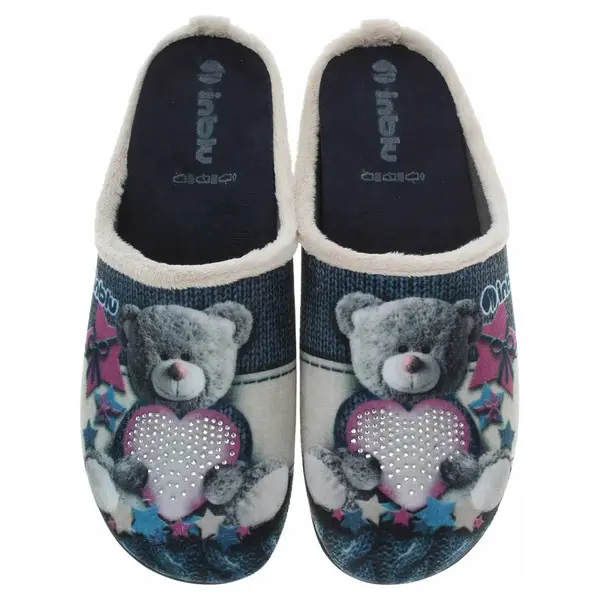 Dámské domácí pantofle Inblu 155D210 modrá 36