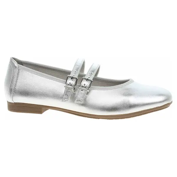 Dámské baleriny Jana 8-22177-44 silver 38