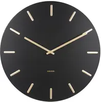 Karlsson Nástěnné hodiny KA5716BK