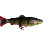 Savage gear gumová nástraha pstruh 4d line thru pulsetail trout ss perch trout - délka 25 -délka 25 cm 202 g