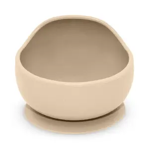 PETITE&MARS Miska silikonová s přísavkou Take&Match Desert Sand 6m+