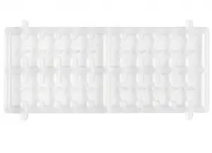 Mivardi zarážky cap stoppers čiré 2x20 ks