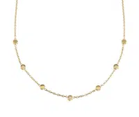 Boccia Titanium Dámský titanový náhrdelník s diamanty 08075-04