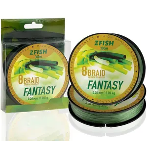 Zfish splénaná šňůra fantasy 8 braid 300 m - 0,20 mm 15 kg