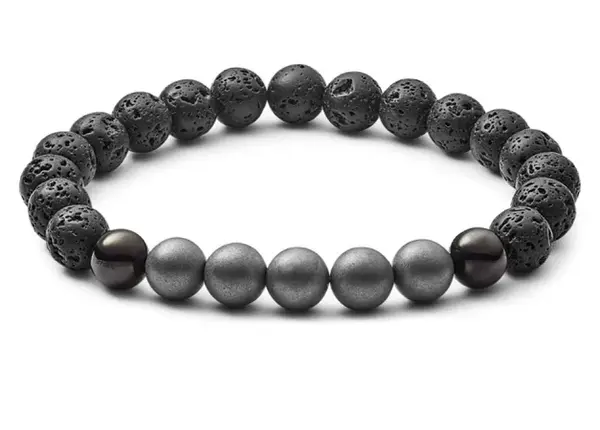 Fossil Minerální korálkový náramek JOF00493001