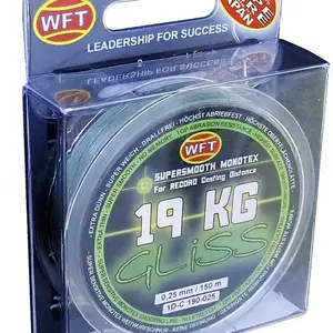 Wft šňůra gliss kg zelená 300 m - 0,14 mm 8 kg
