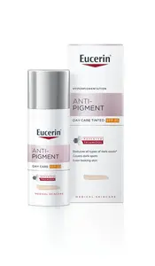 Eucerin Denní tónovaný krém SPF 30 Antipigment (Tinted Cream) 50 ml Light