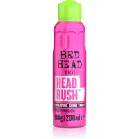 TIGI Head Rush Super Shine Spray sprej na vlasy pro lesk 200 ml