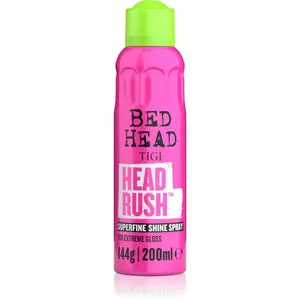 TIGI Head Rush Super Shine Spray sprej na vlasy pro lesk 200 ml
