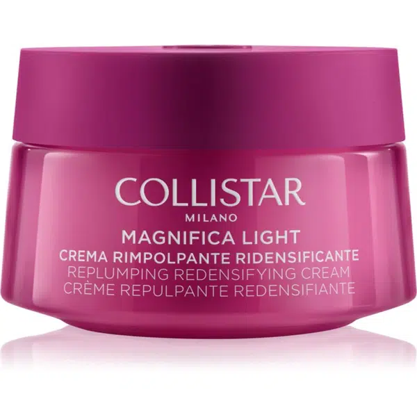 Collistar Magnifica Replumping Redensifying Cream Face and Neck Light zpevňující pleťový krém na obličej a krk 50 ml