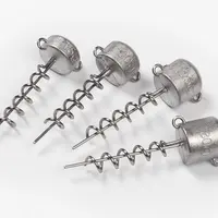 Fox rage jigová hlava super screw bullet jig heads 3 ks - 15 g