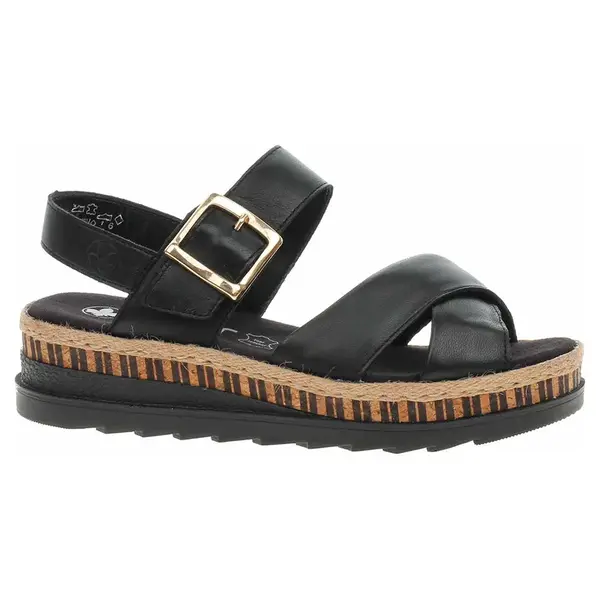 Dámské sandály Rieker V7951-00 schwarz 38